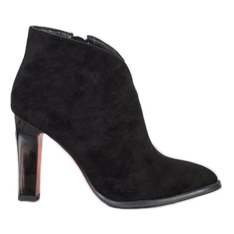 Goodin Sexy laarzen met hoge hakken zwart